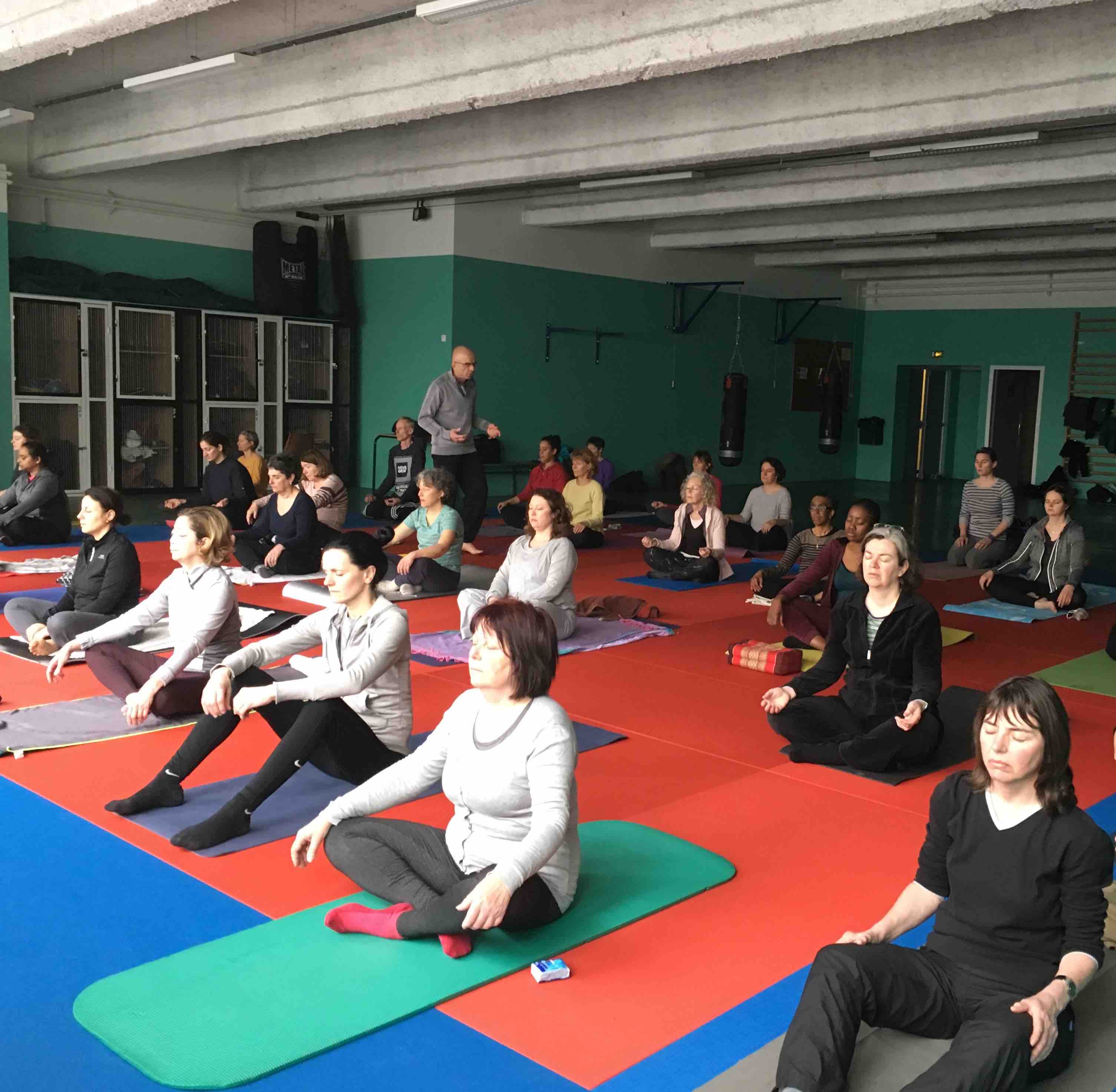 cours de médiation en salle